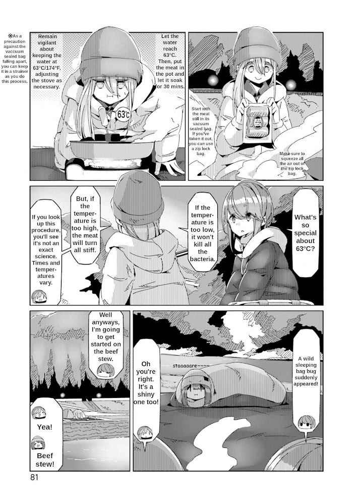 Yurucamp Chapter 61 : Tonight, We're Having A Mi. - Picture 1