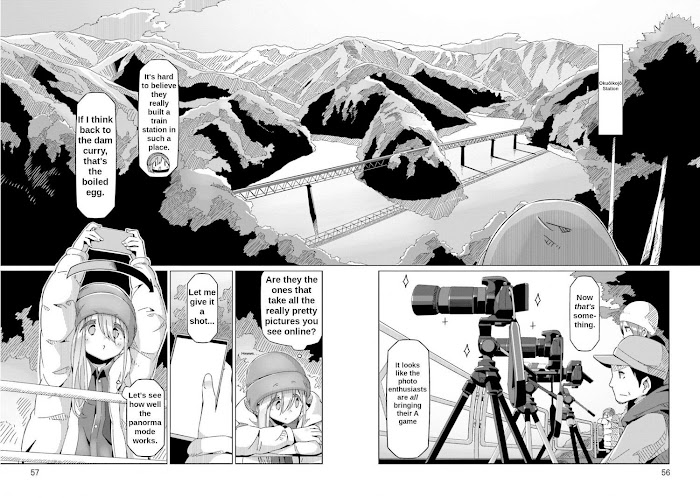 Yurucamp Chapter 60 : A Nice Campfire In The Mou. - Picture 2