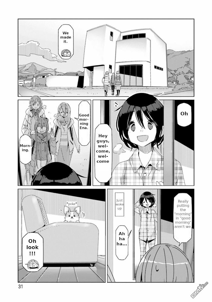 Yurucamp Chapter 54 : Frontyard Camping And Chia. - Picture 3