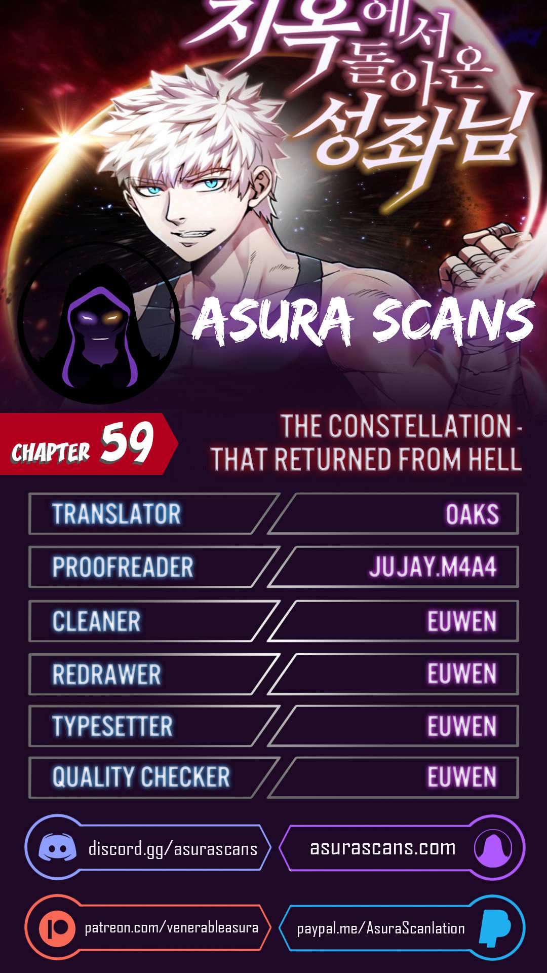 The Celestial Returned From Hell Chapter 59 - Picture 1