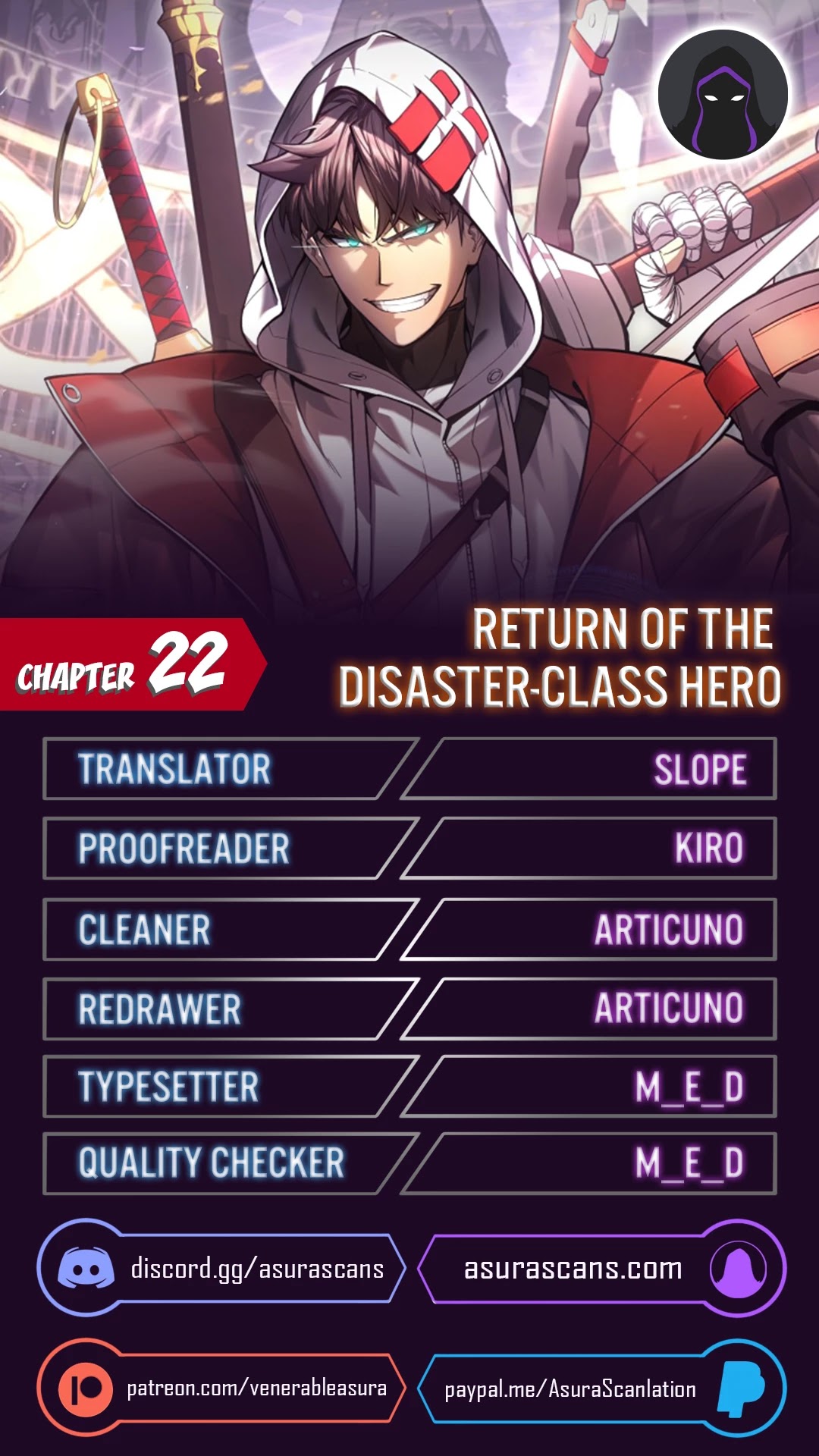 The Return Of The Disaster-Class Hero - Page 1