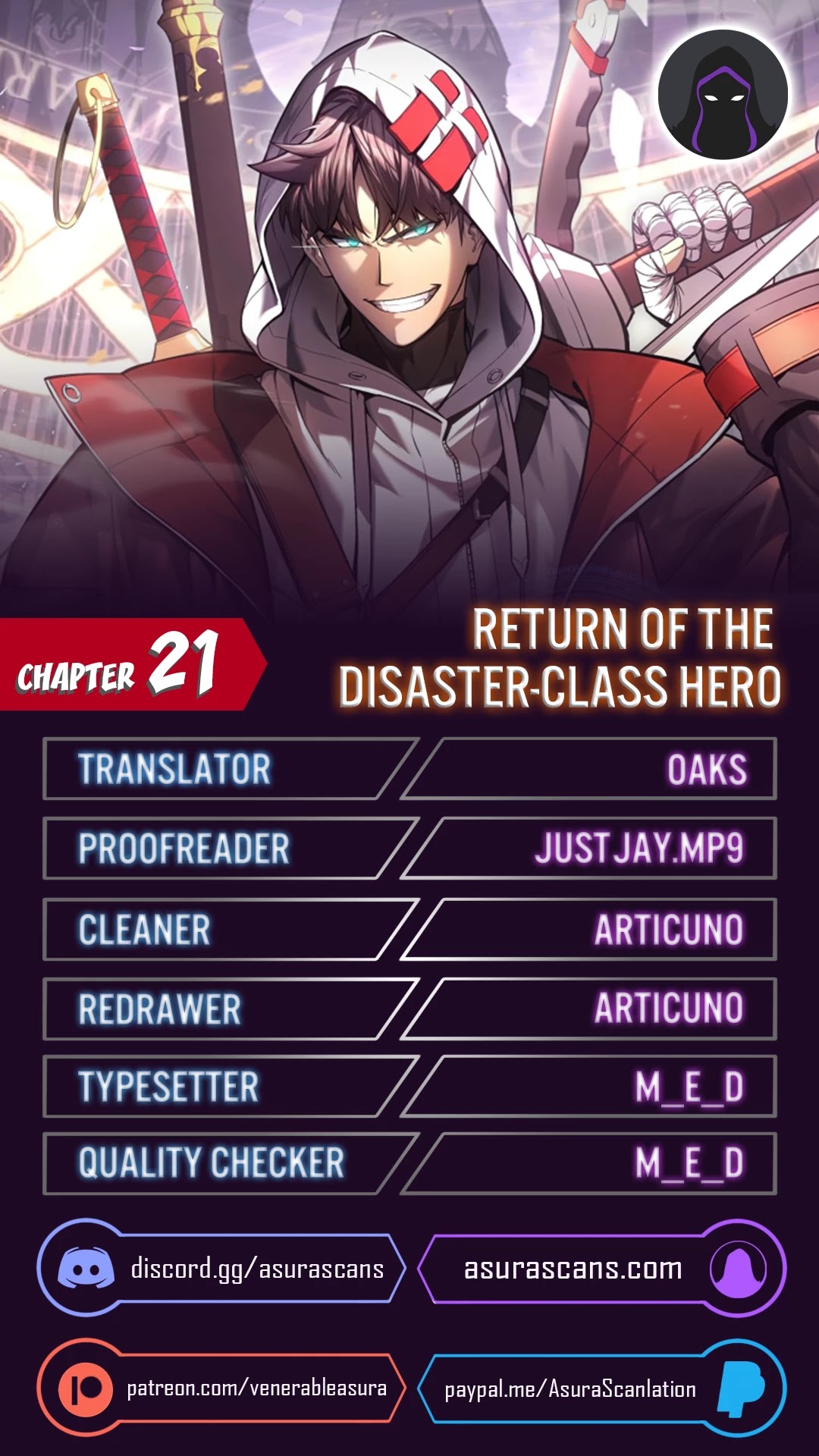 The Return Of The Disaster-Class Hero Chapter 21 - Picture 1