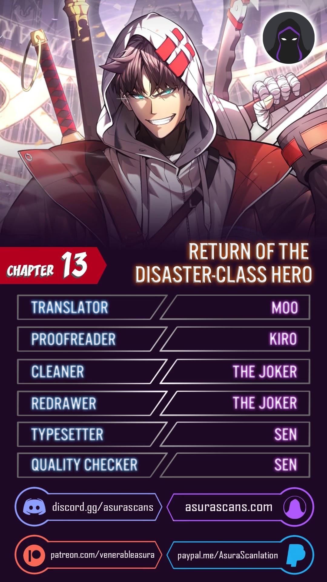 The Return Of The Disaster-Class Hero - Page 1