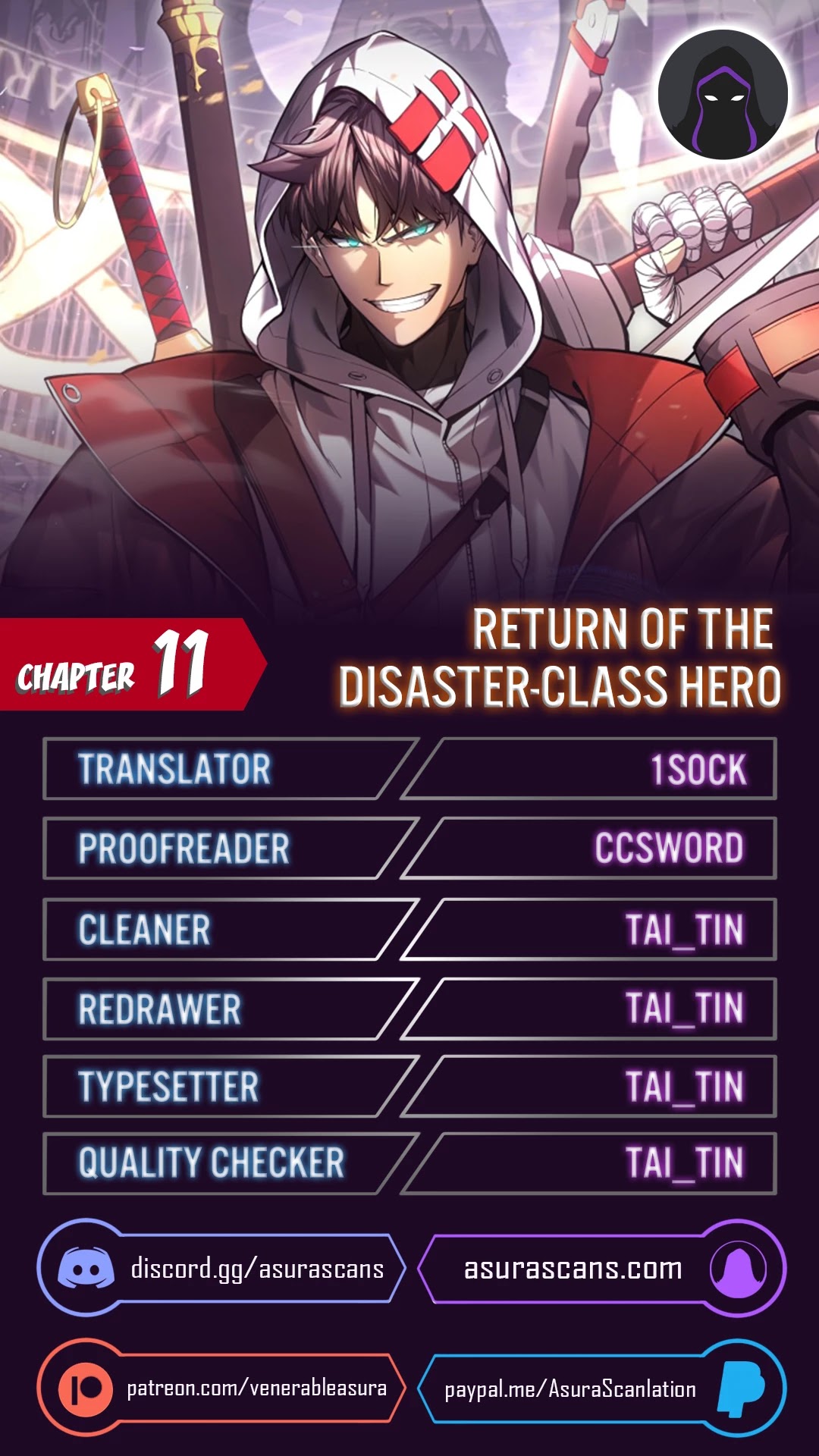 The Return Of The Disaster-Class Hero Chapter 11 - Picture 1