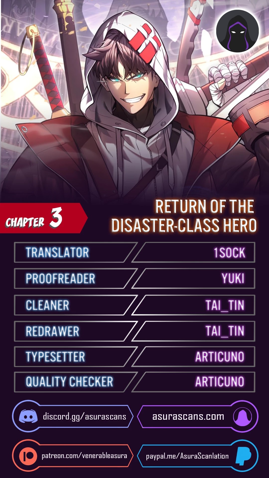 The Return Of The Disaster-Class Hero Chapter 3 - Picture 1