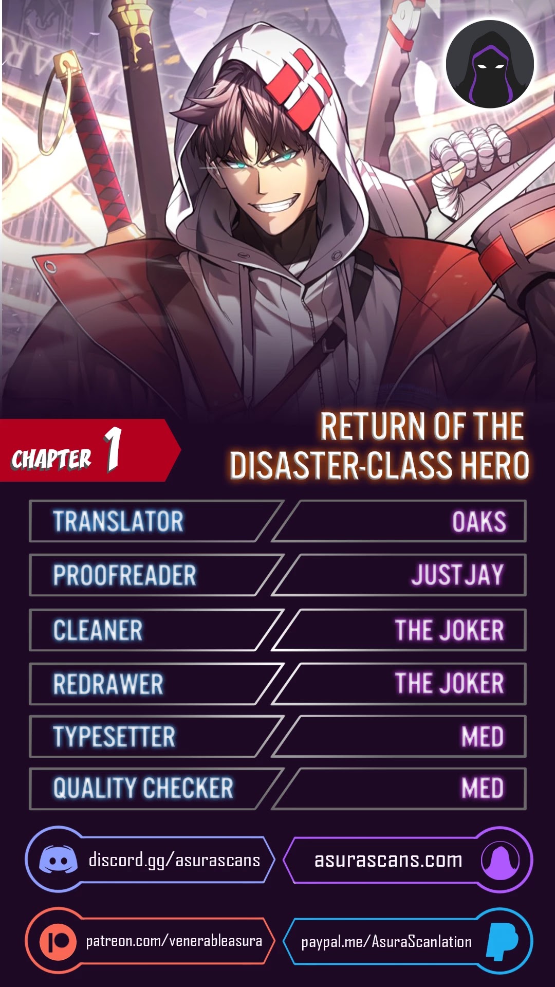 The Return Of The Disaster-Class Hero Chapter 1 - Picture 1