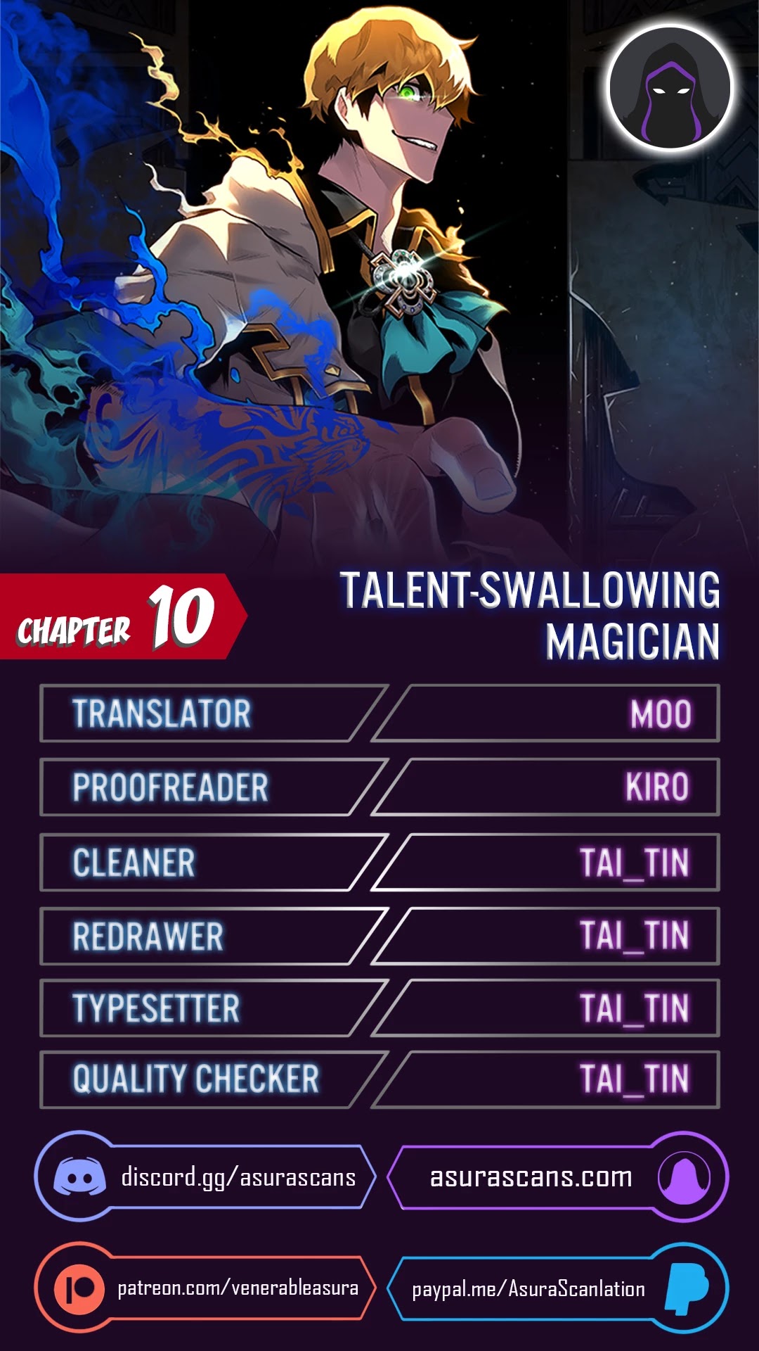 Talent-Swallowing Magician - Page 1