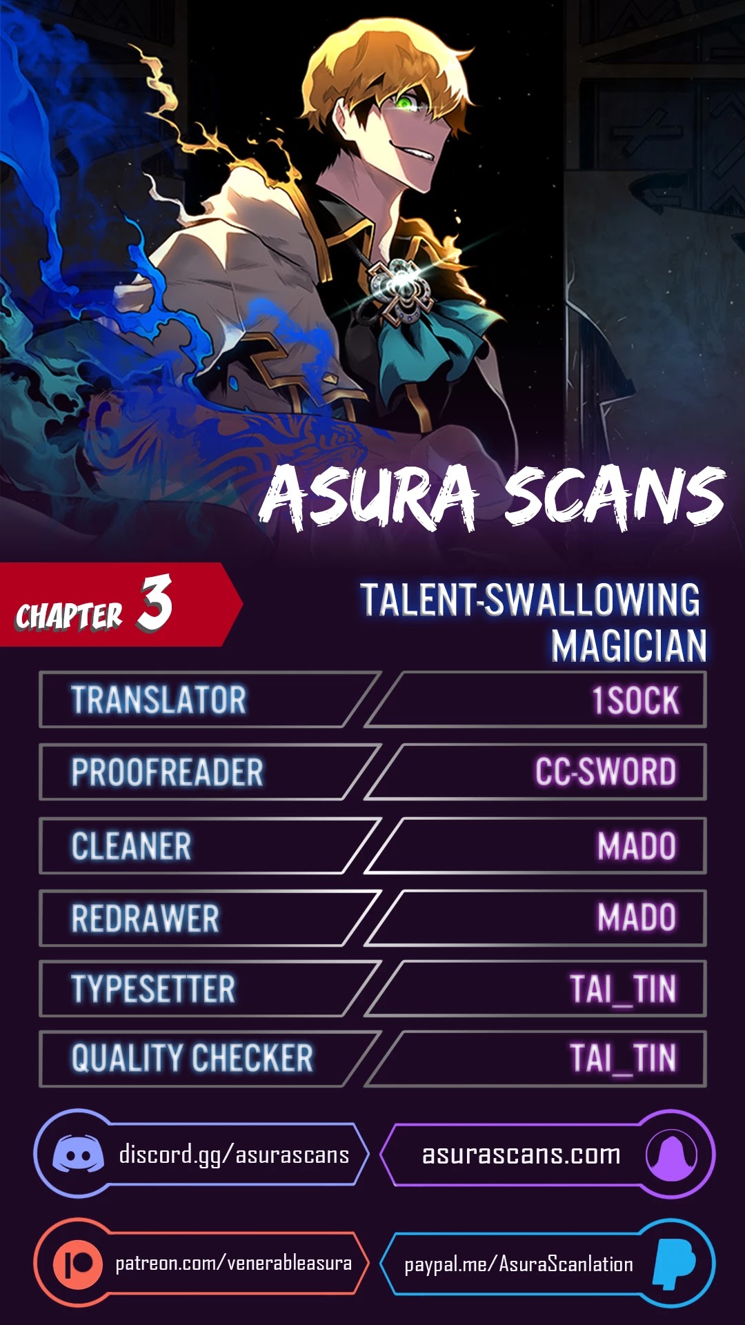 Talent-Swallowing Magician Chapter 3 - Picture 1