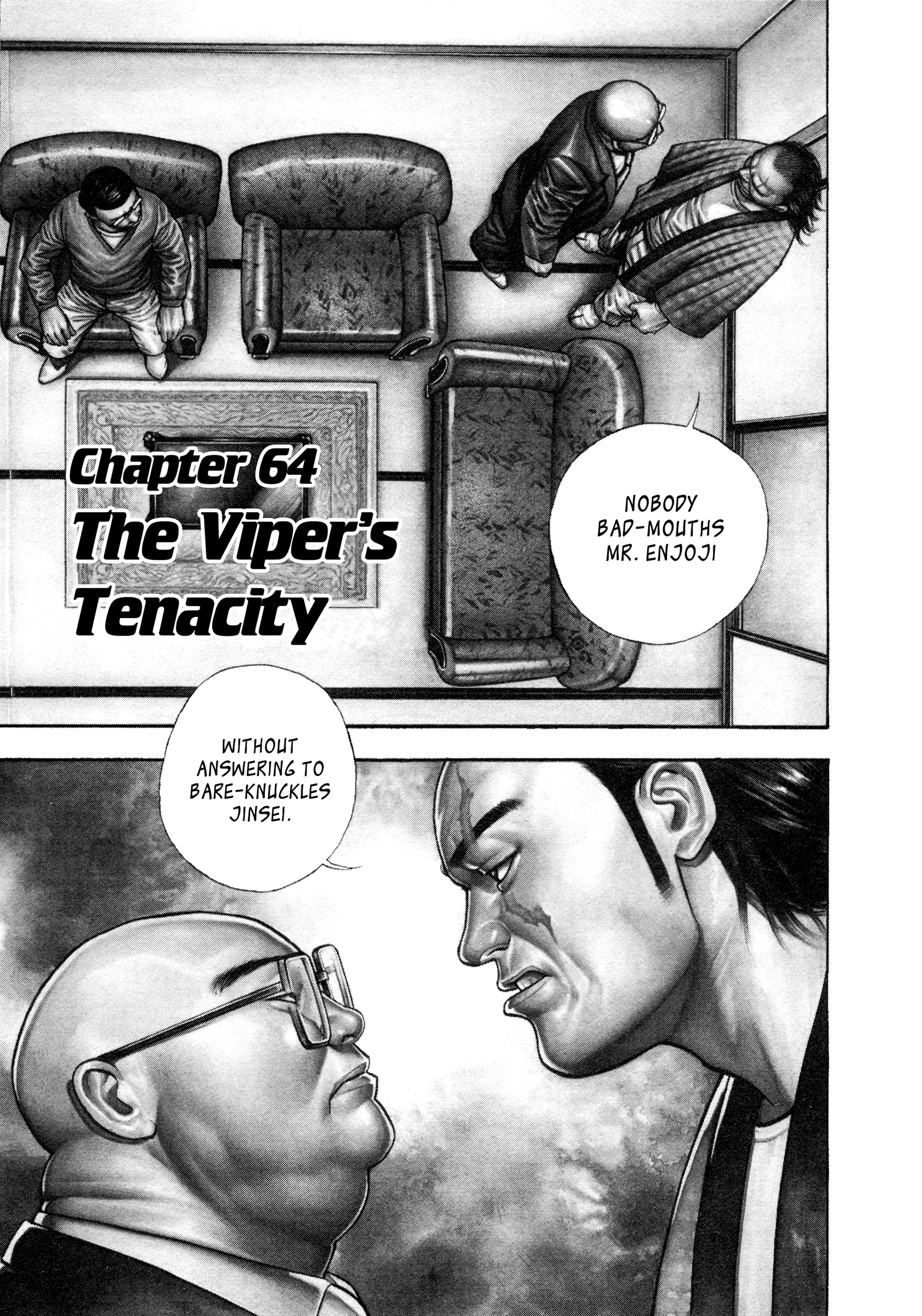 Kizu Darake No Jinsei Vol.9 Chapter 64: The Viper's Tenacity - Picture 1