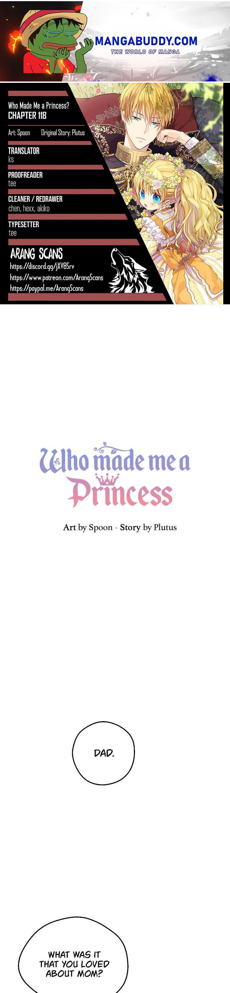 Who Made Me A Princess Chapter 118 - Picture 1