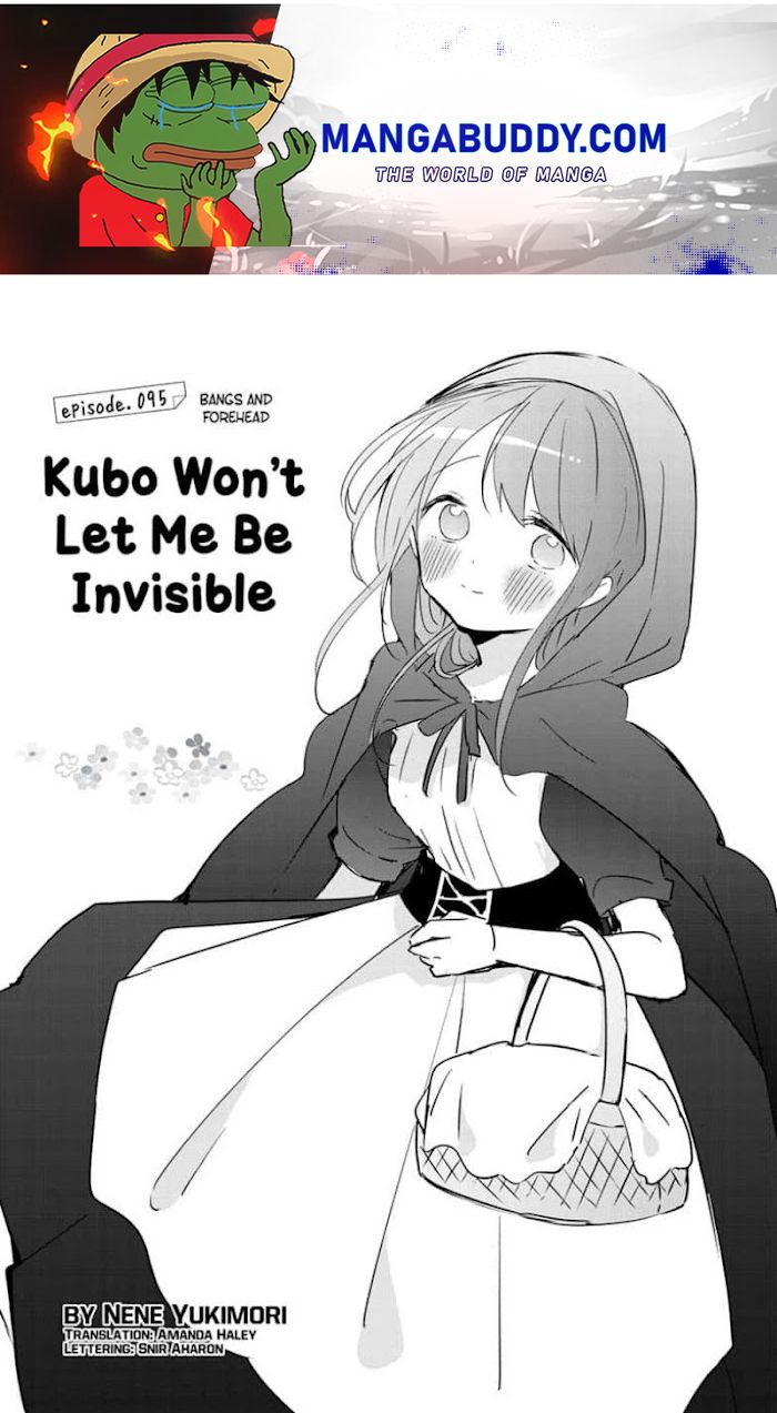 Kubo Won't Let Me Be Invisible Chapter 95 - Picture 1
