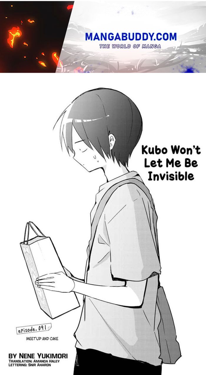Kubo Won't Let Me Be Invisible Chapter 91 - Picture 1