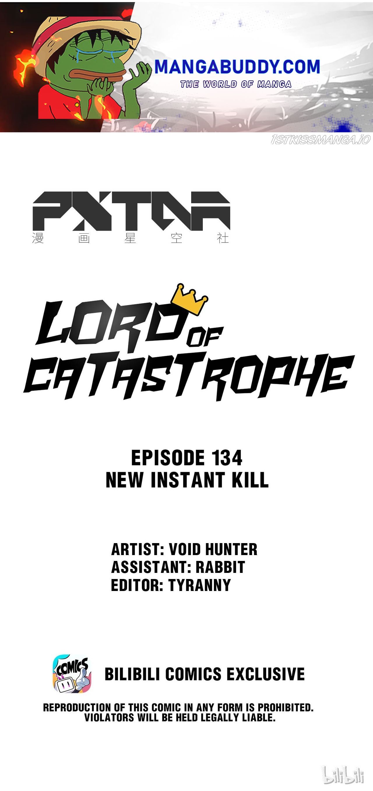 Lord Of Catastrophe Chapter 134 - Picture 1