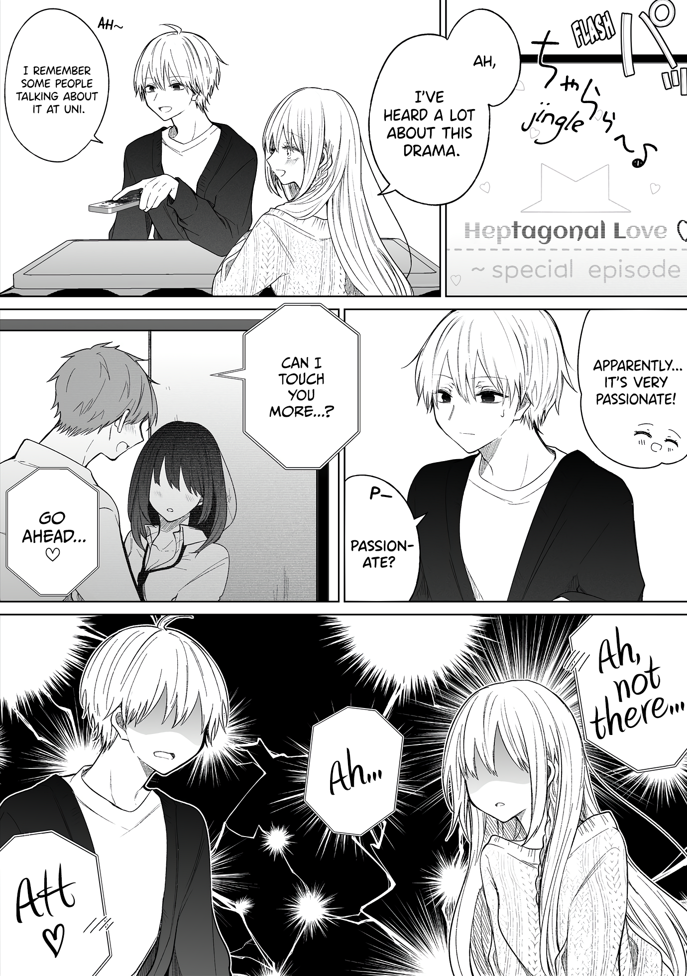 Ichizu De Bitch Na Kouhai Chapter 116: Story Of A Couple Being Too Pure - Picture 2
