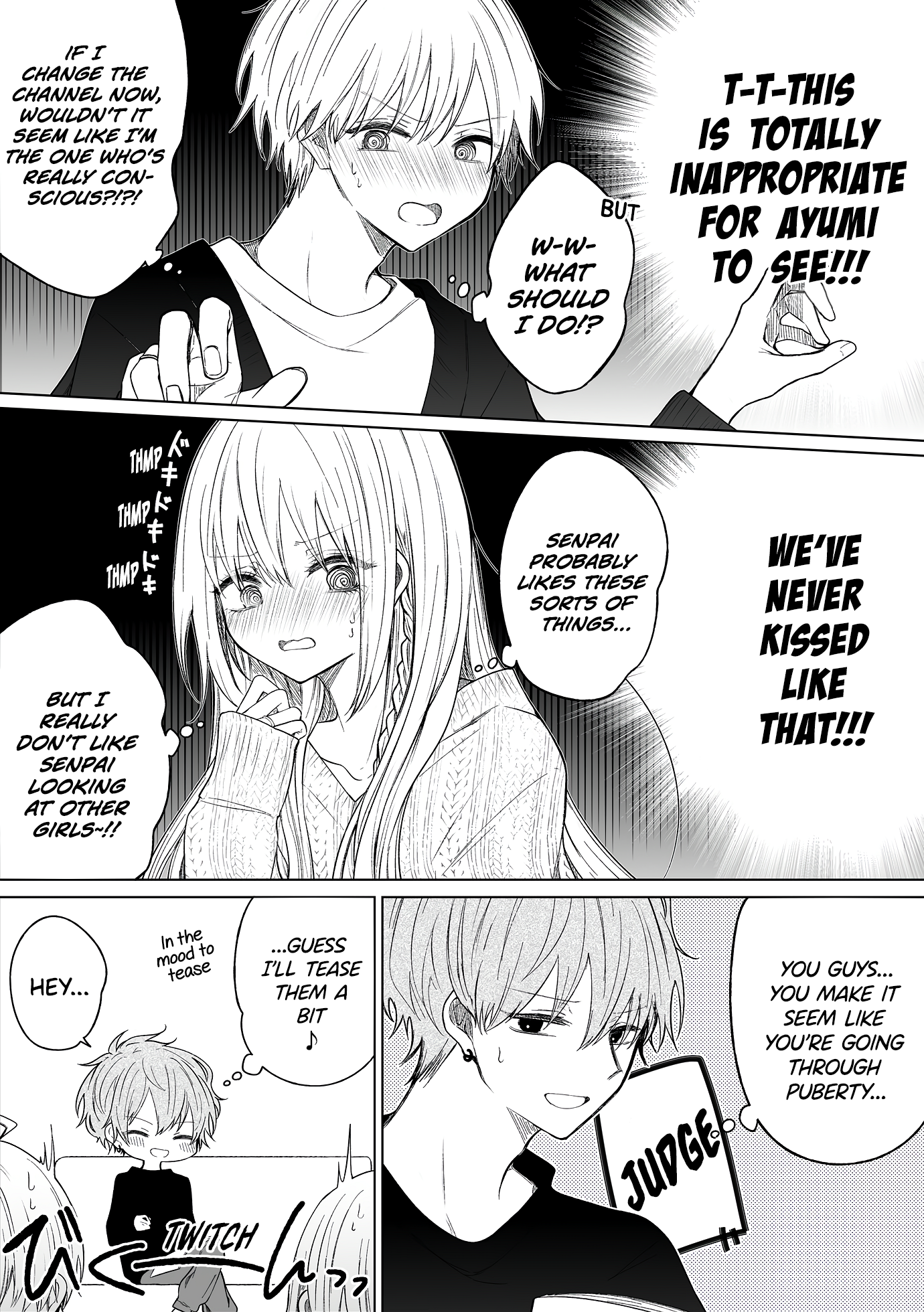 Ichizu De Bitch Na Kouhai Chapter 116: Story Of A Couple Being Too Pure - Picture 3