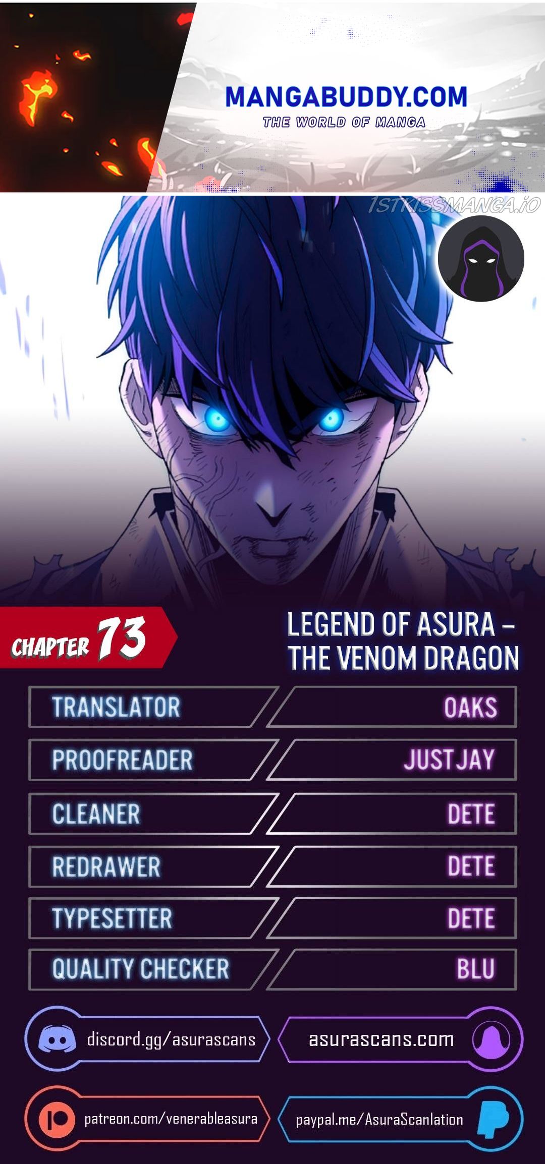 Poison Dragon: The Legend Of An Asura Chapter 73 - Picture 1