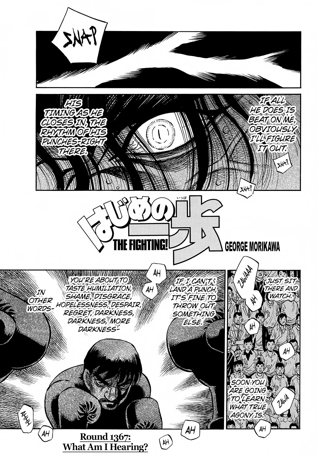 Hajime No Ippo Chapter 1367: What Am I Hearing? - Picture 1