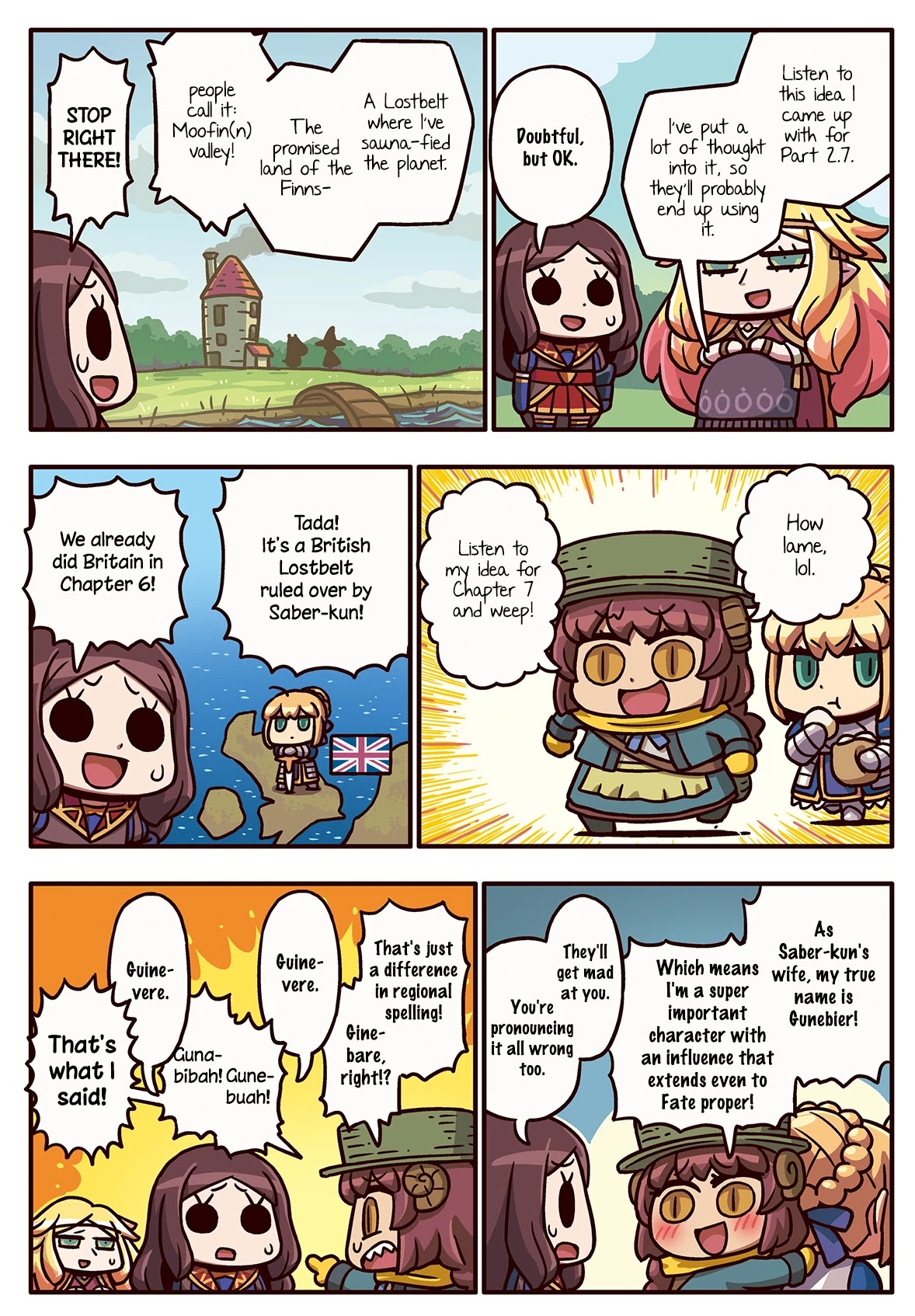 Manga De Wakaru! Fate/grand Order Vol.3 Chapter 215: Ideas For Part 2.7 - Picture 1
