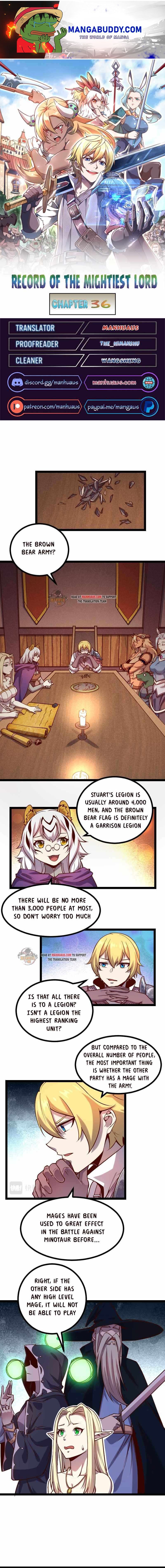 I Am The Strongest Lord In Another World - Page 1