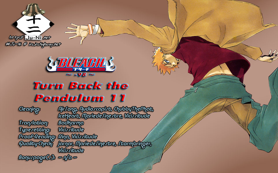 Bleach Chapter 315.11: Turn Back The Pendulum 11 - Picture 1