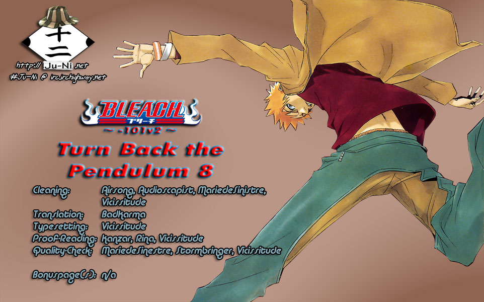 Bleach Chapter 315.08: Turn Back The Pendulum 8 - Picture 1