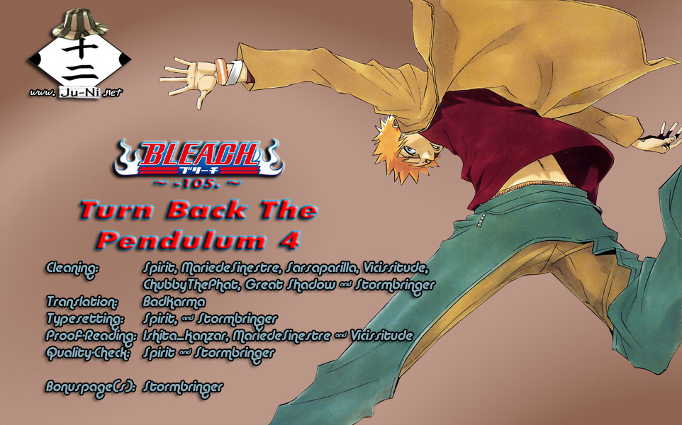 Bleach Chapter 315.04: Turn Back The Pendulum 4 - Picture 1