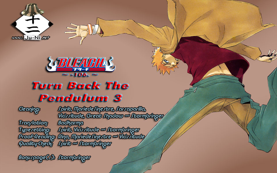Bleach Chapter 315.03: Turn Back The Pendulum 3 - Picture 1