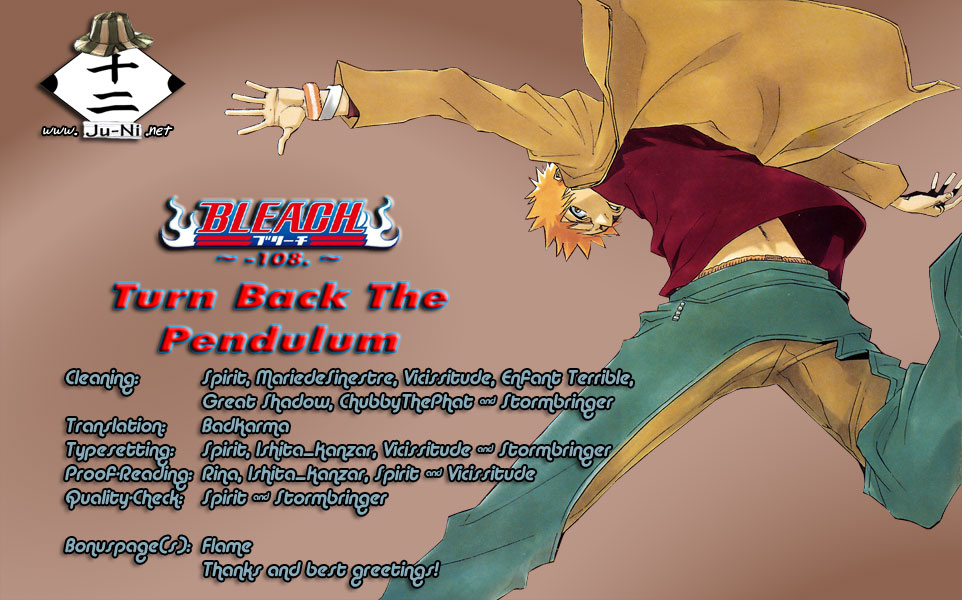 Bleach Chapter 315.01: Turn Back The Pendulum - Picture 1