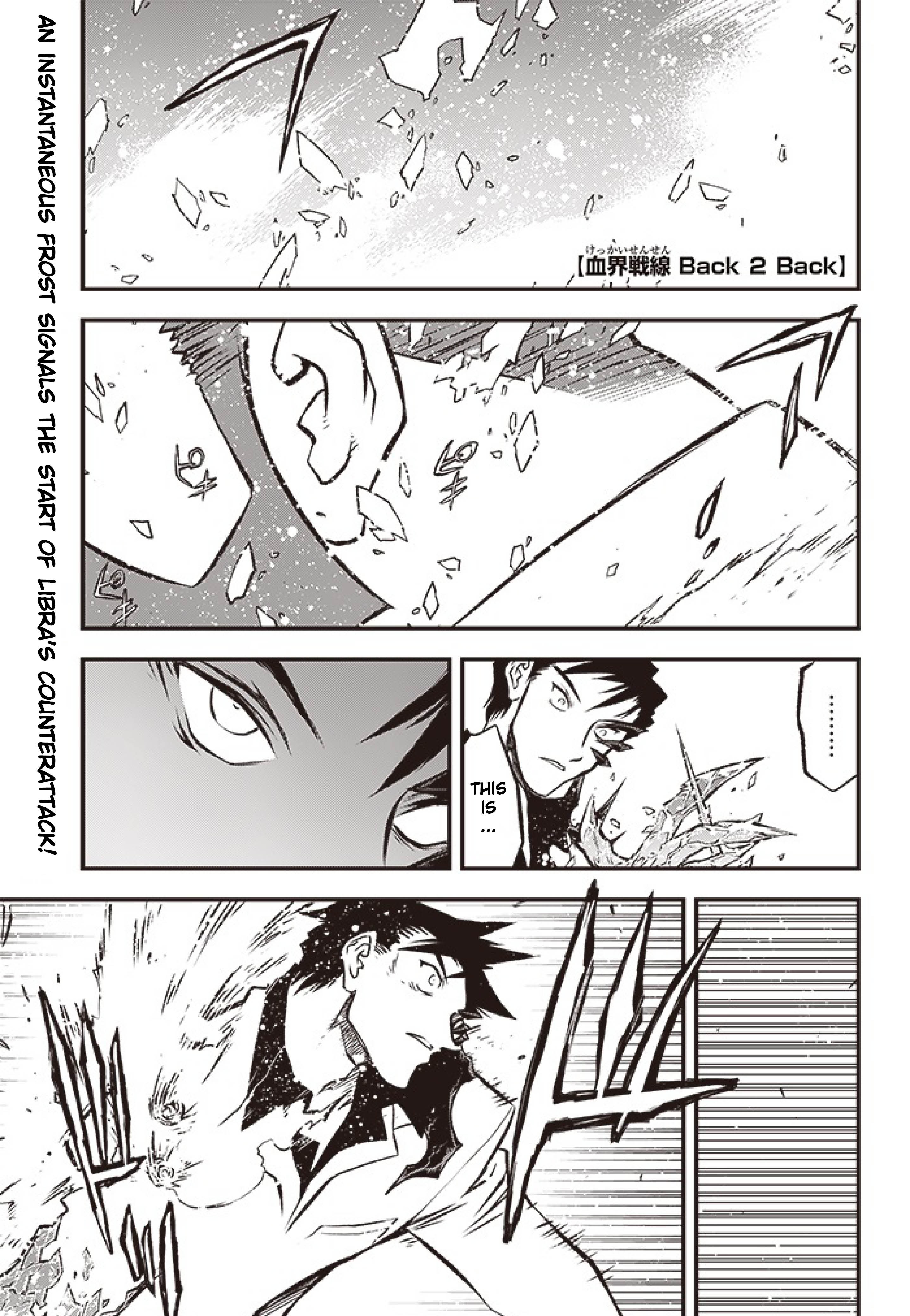Kekkai Sensen - Back 2 Back Vol.10 Chapter 29: Calamity Auction Pt. 12 - Picture 2