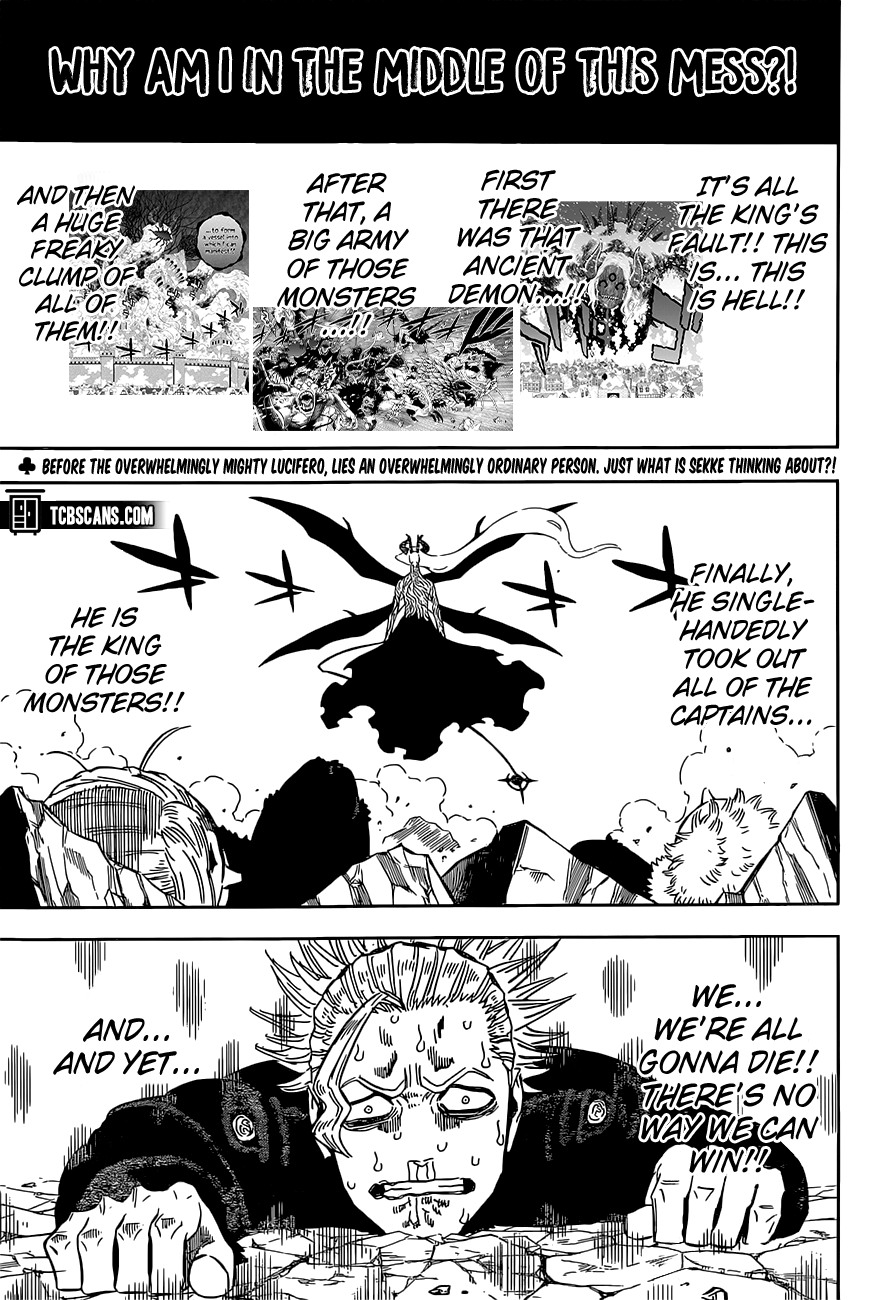 Black Clover Chapter 321: Excuses - Picture 1