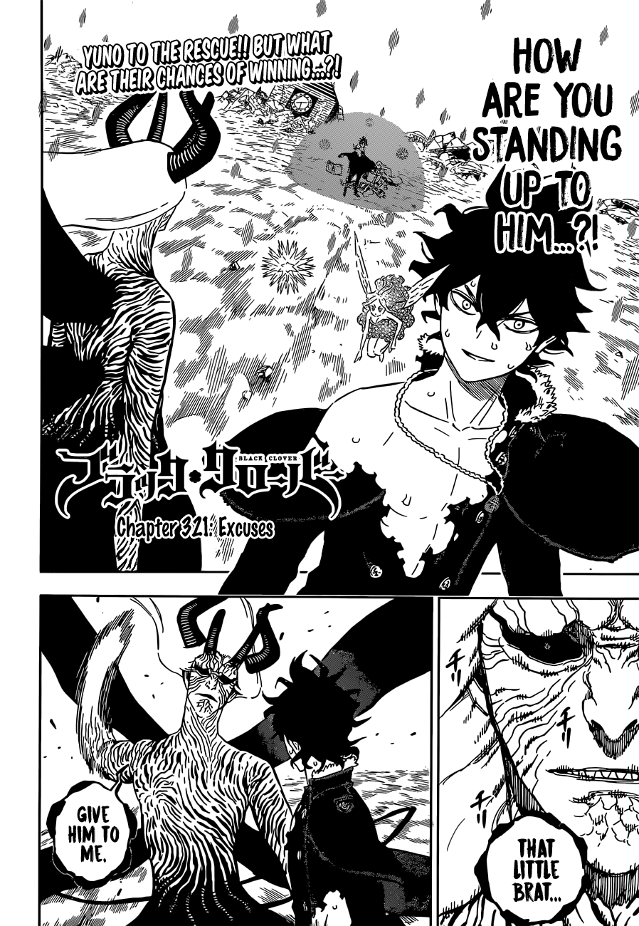 Black Clover Chapter 321: Excuses - Picture 3
