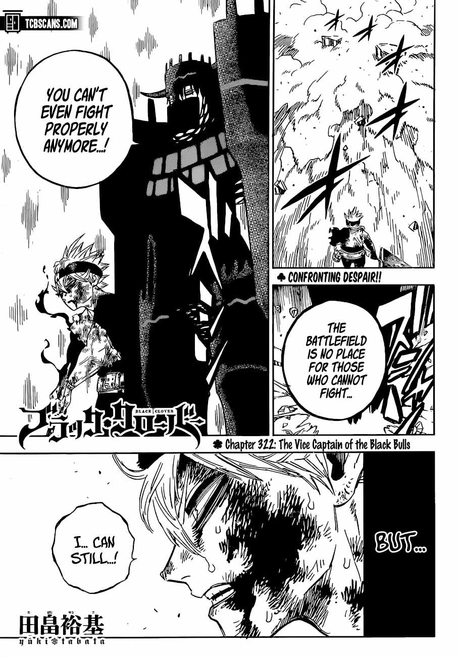Black Clover Chapter 322 - Picture 1