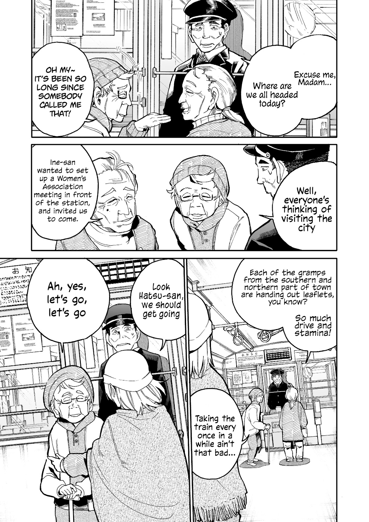 A Story About A Grampa And Granma Returned Back To Their Youth. Chapter 58 - Picture 3