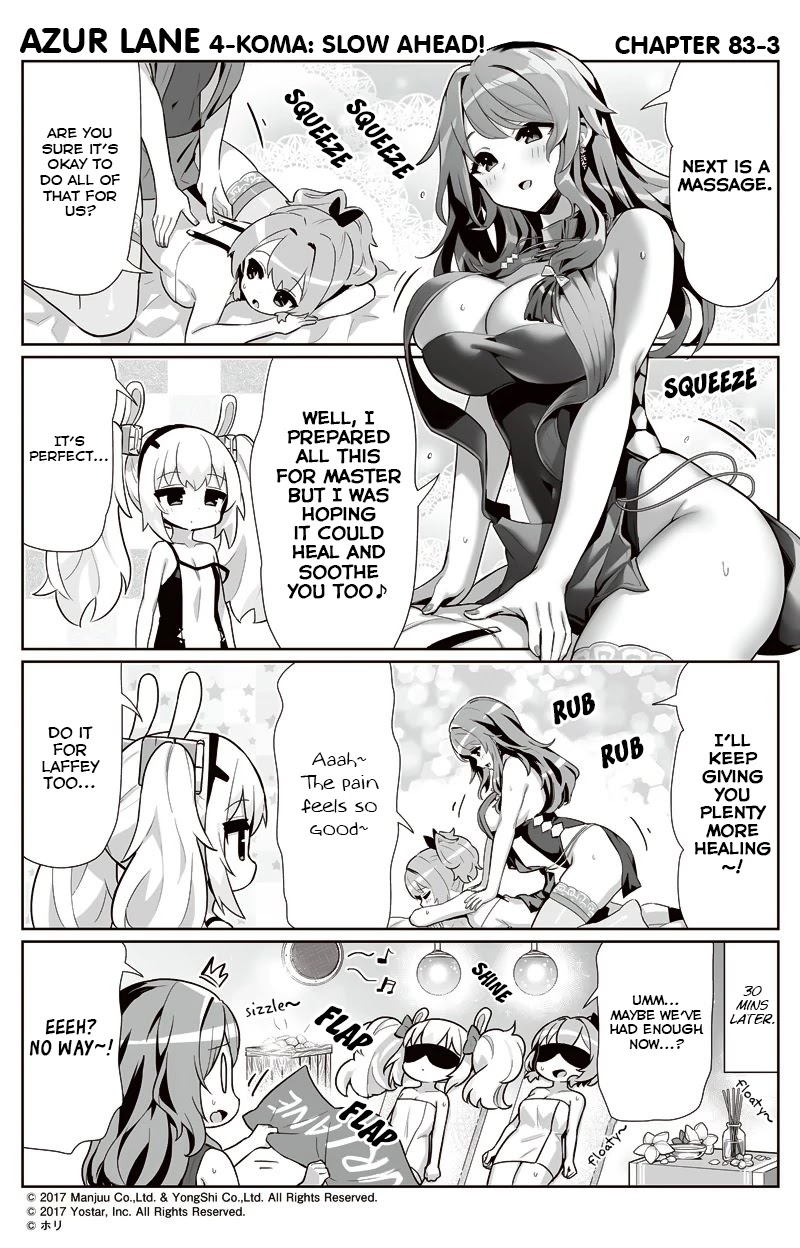 Azur Lane 4-Koma: Slow Ahead Chapter 83 - Picture 3
