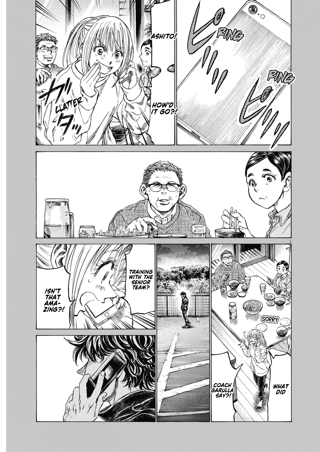 Ao Ashi Chapter 283: Across The Fence - Picture 2