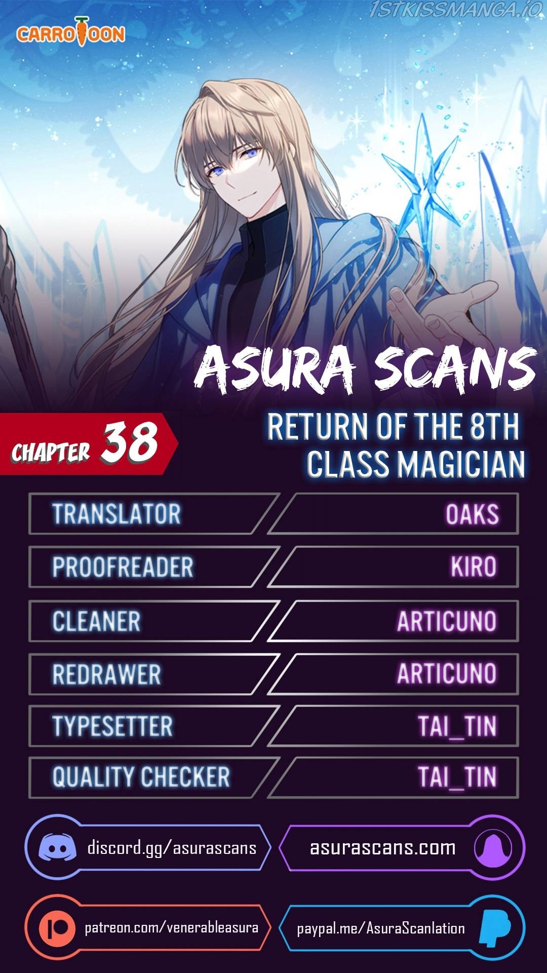The Return Of The 8Th Class Magician Chapter 38 - Picture 1
