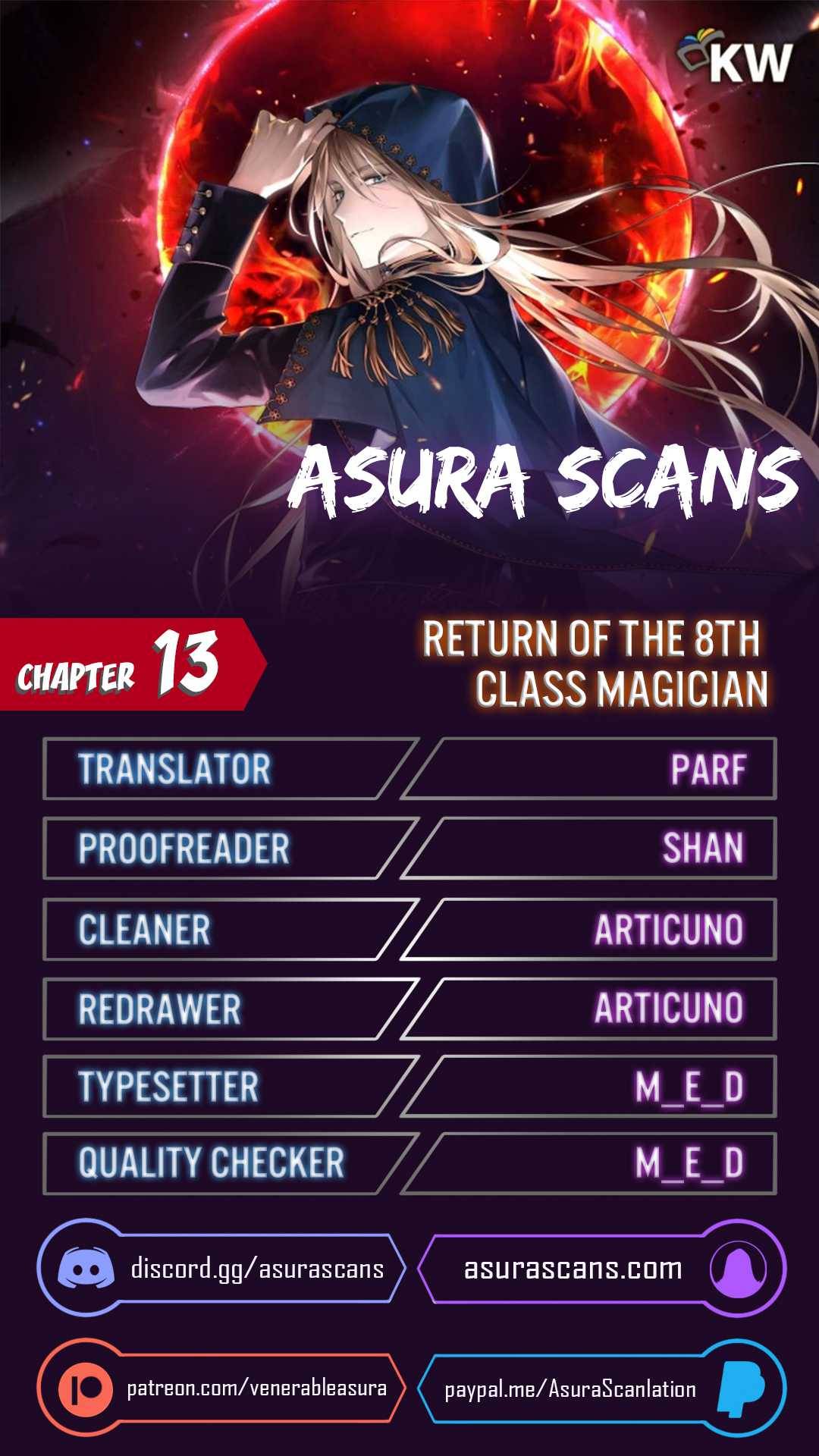 The Return Of The 8Th Class Magician - Page 1