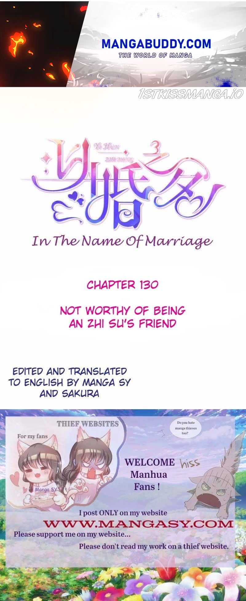 In The Name Of Marriage Chapter 130 - Picture 1