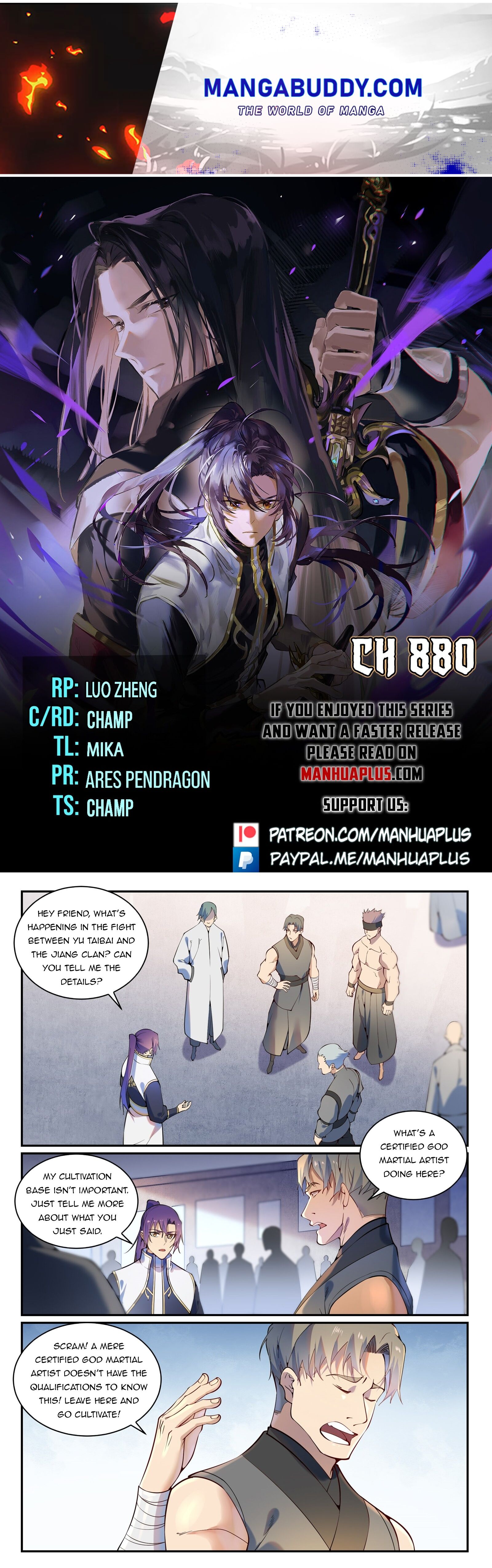 Apotheosis Chapter 880 - Picture 1