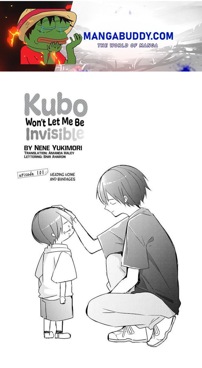 Kubo Won't Let Me Be Invisible Chapter 101 - Picture 1