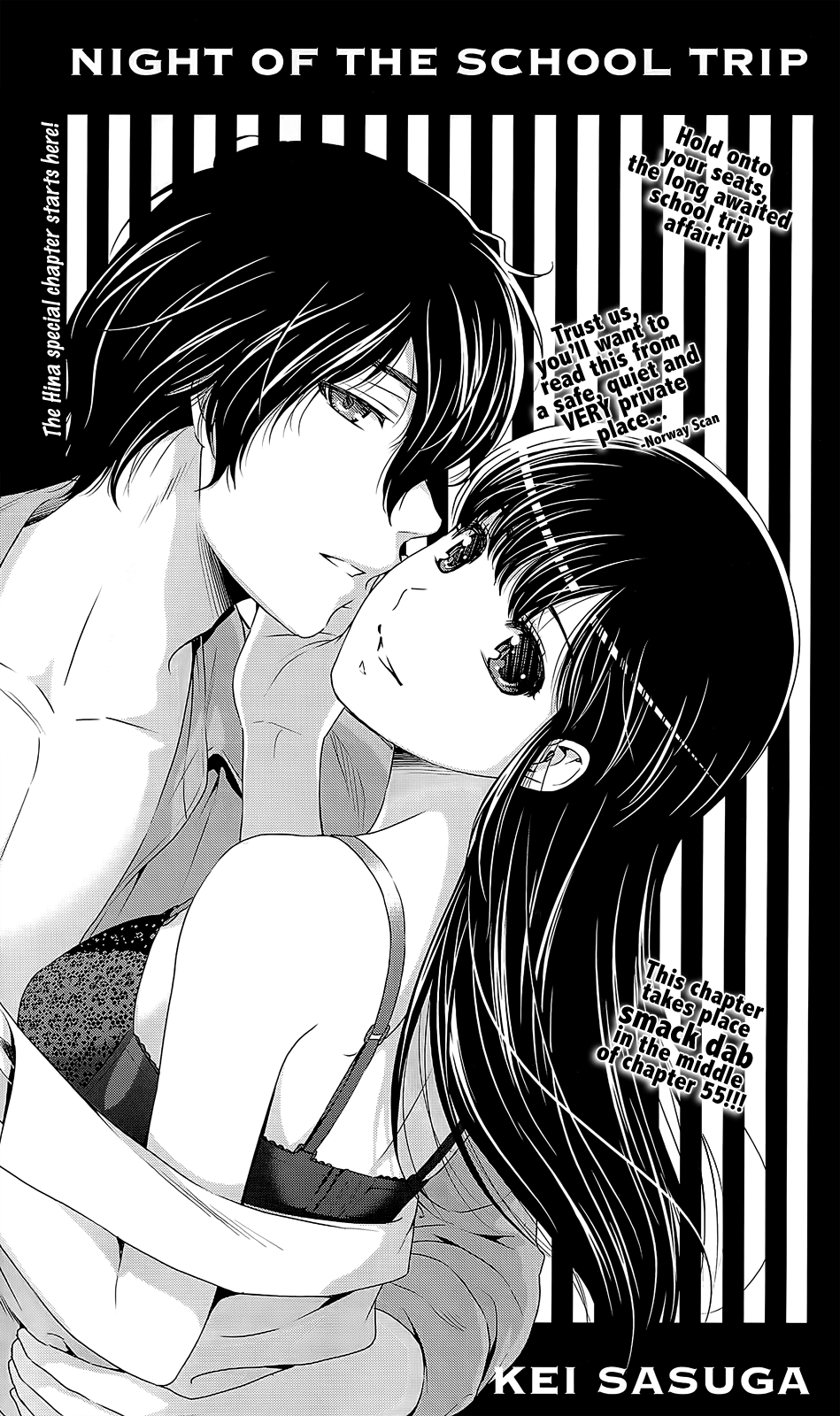 Domestic Na Kanojo Vol.6 Chapter 55.2: Night Of The School Trip - Picture 2