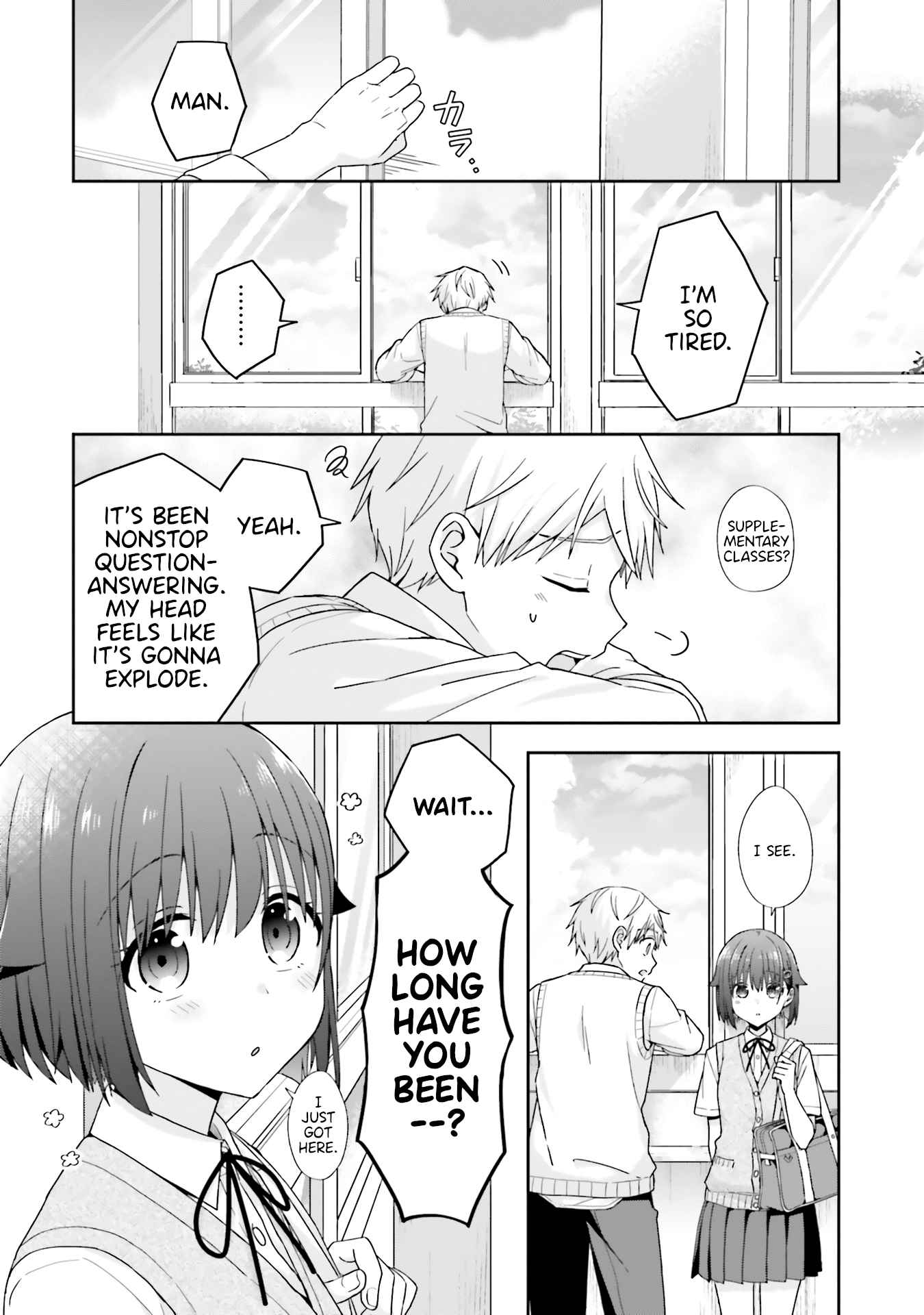 The Quiet Komori-San And The Loud Oobayashi-Kun Chapter 42 - Picture 2