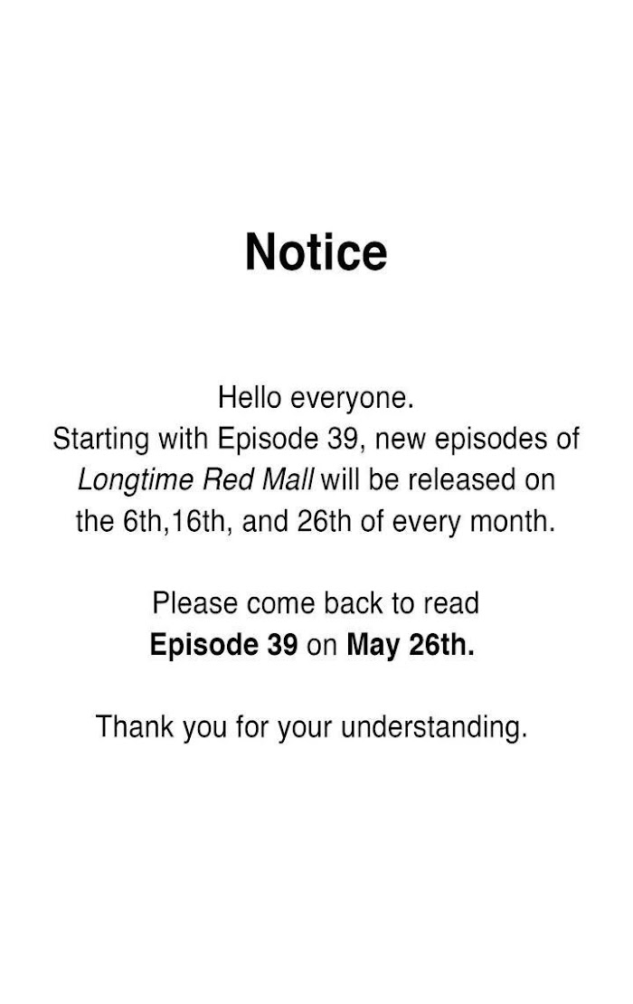 Long Time Red Mall Chapter 38.1 - Picture 1