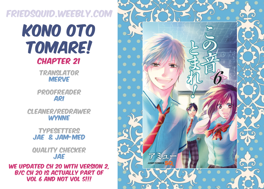 Kono Oto Tomare! Sounds Of Life Vol.6 Chapter 21: The Sound I Was Looking For - Picture 1
