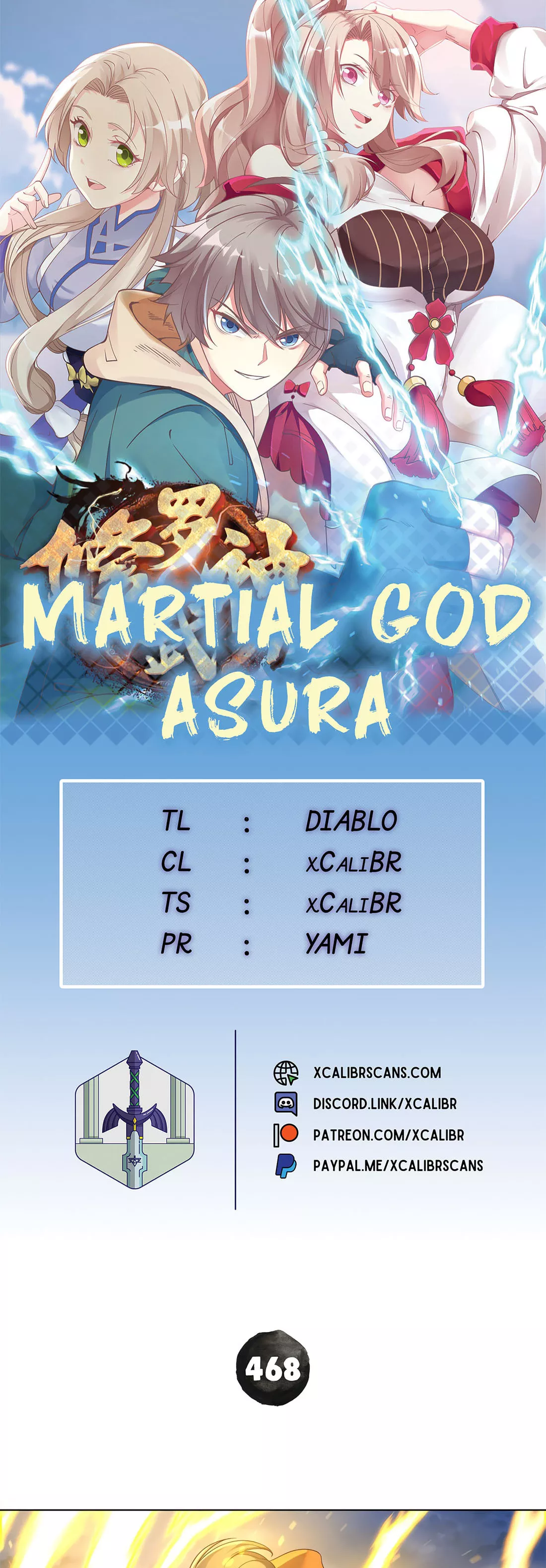 Martial God Asura Chapter 468 - Picture 1