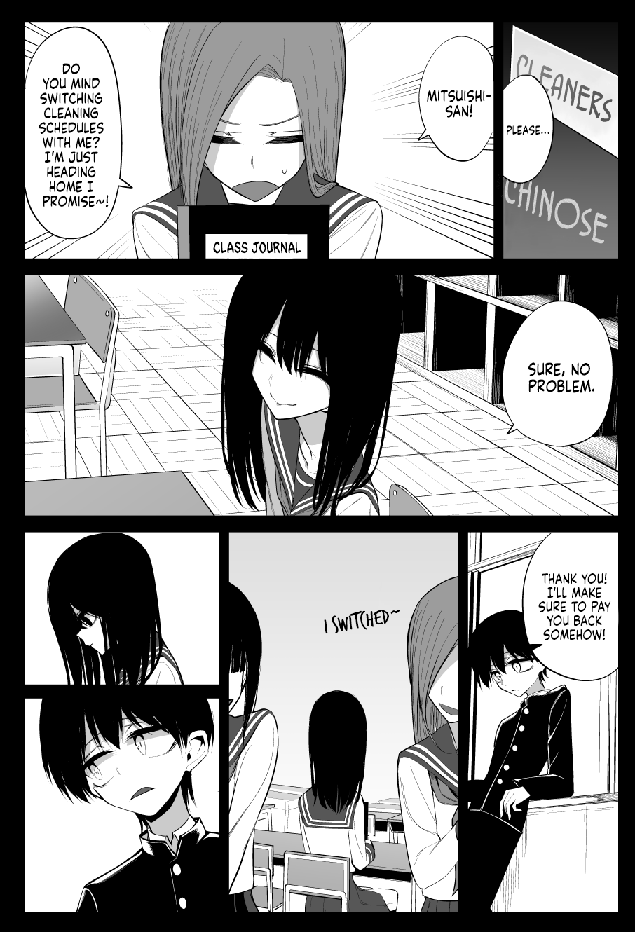 Mitsuishi-San Chapter 16: Mitsuishi-San And What Happened Last Year ③ - Picture 1