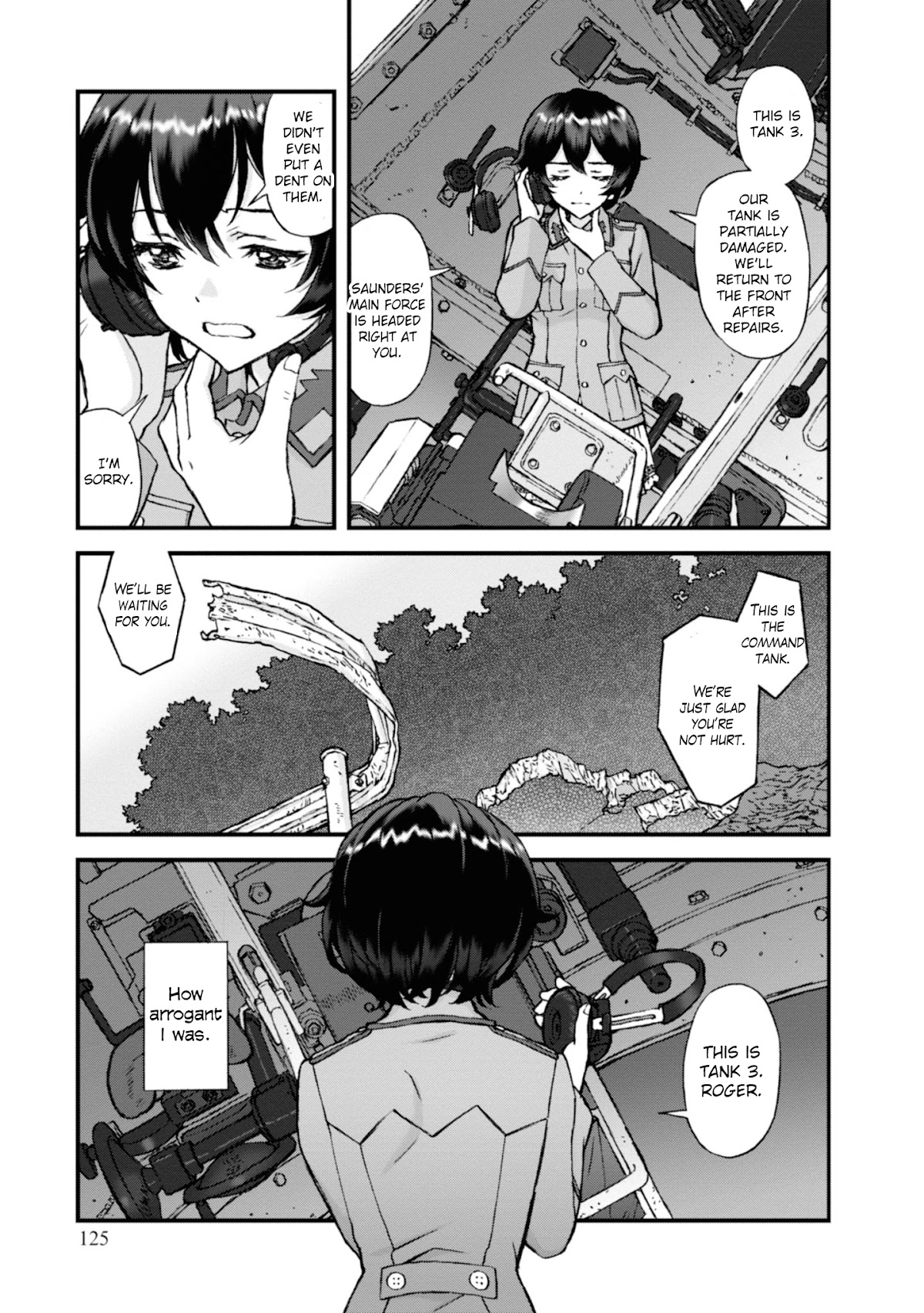 Girls Und Panzer - The Fir Tree And The Iron-Winged Witch Chapter 11 - Picture 3