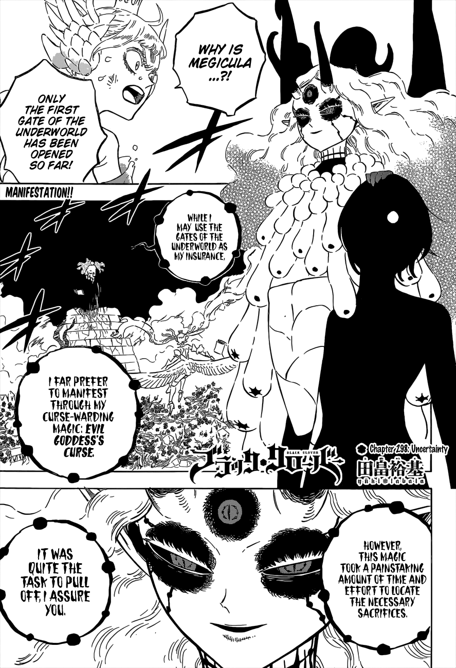Black Clover Chapter 298: Uncertainty - Picture 1