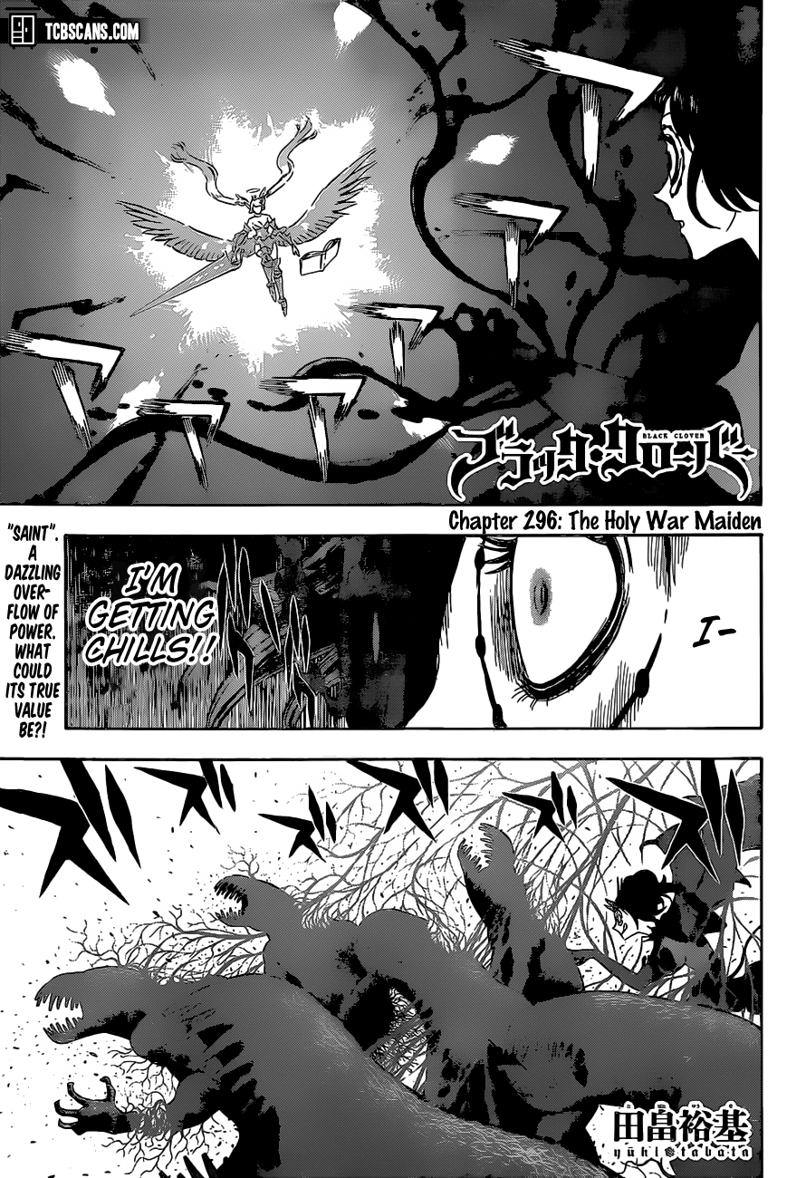 Black Clover Chapter 296: The Holy War Maiden - Picture 1