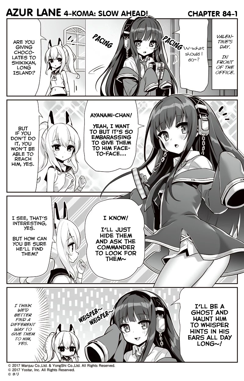 Azur Lane 4-Koma: Slow Ahead Chapter 84 - Picture 1
